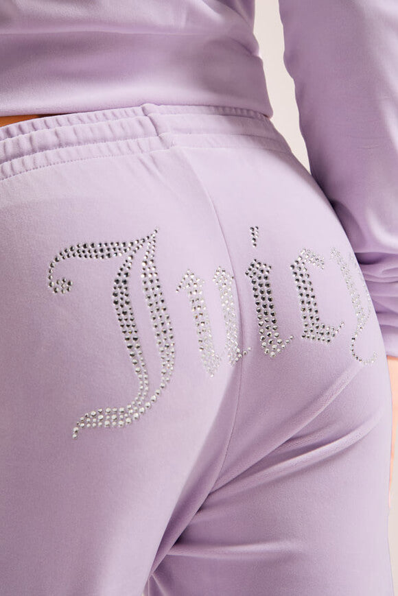 Tina Samt Hose - Pastel Lilac
