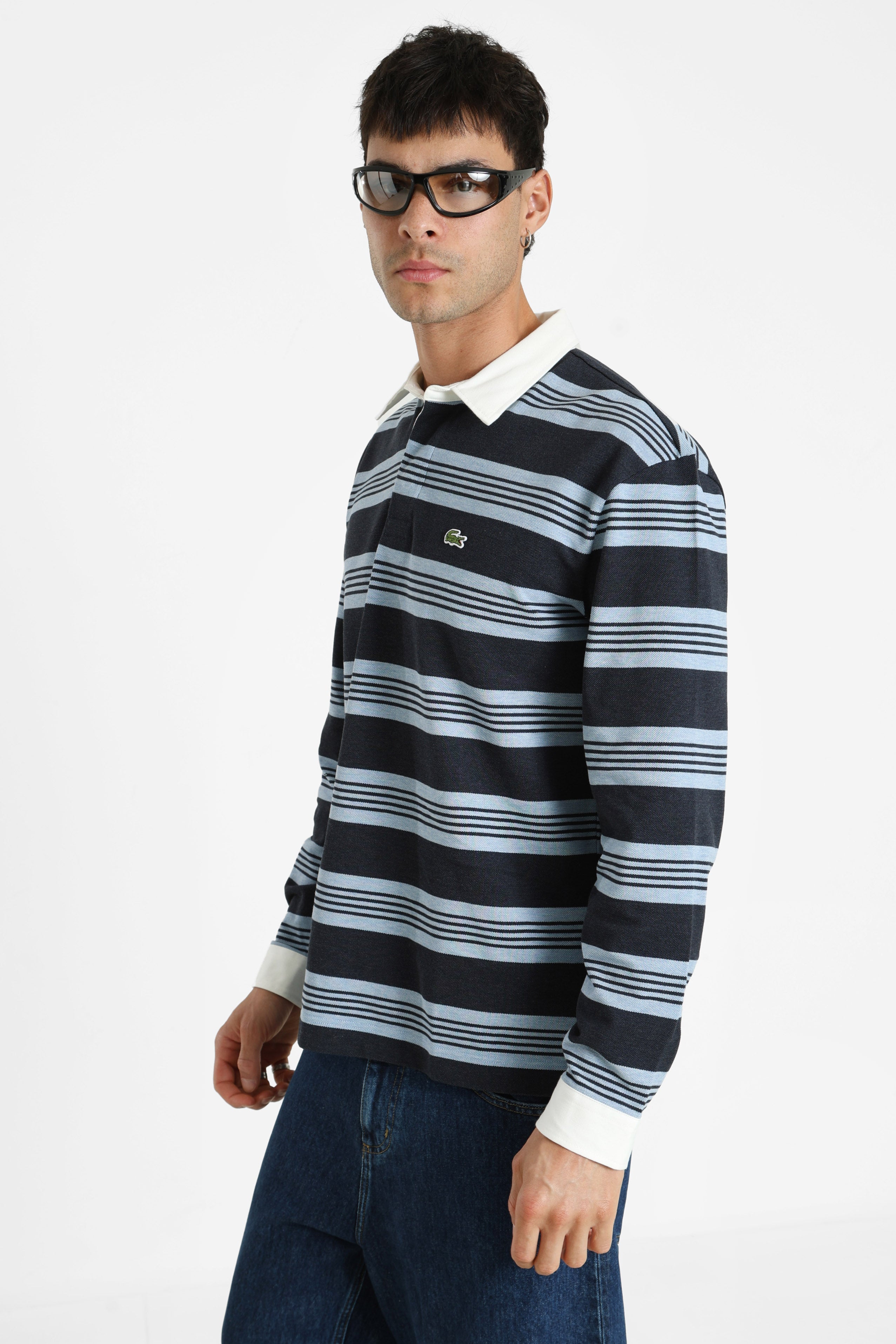 Langarmshirt - Aphylla Chine + Blackbird