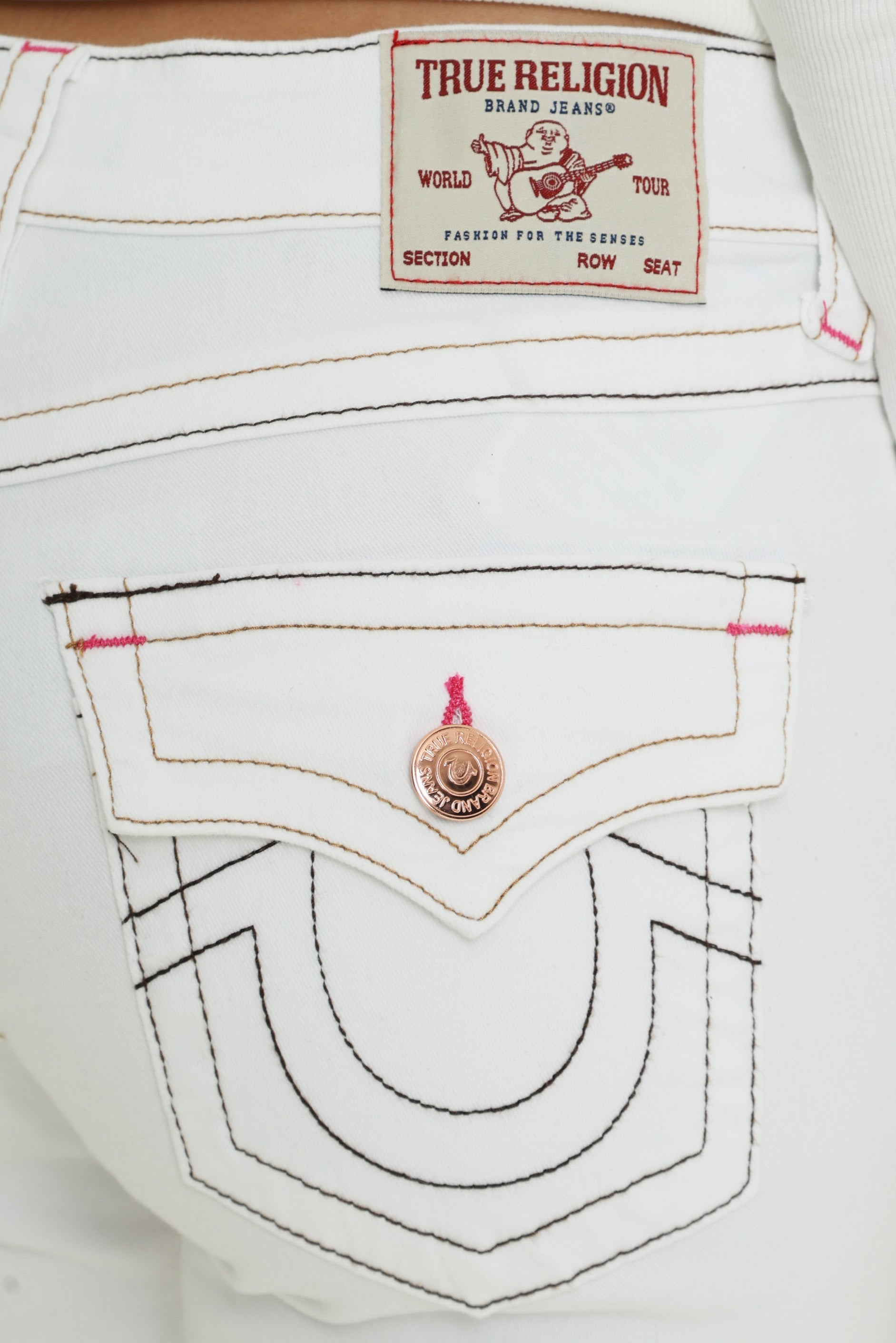 Becca Bootcut Jeans - Brilliant White