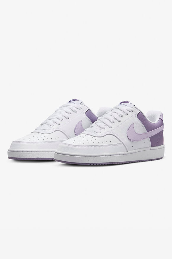 Court Vision Next Nature Sneaker - White + Lilac Bloom