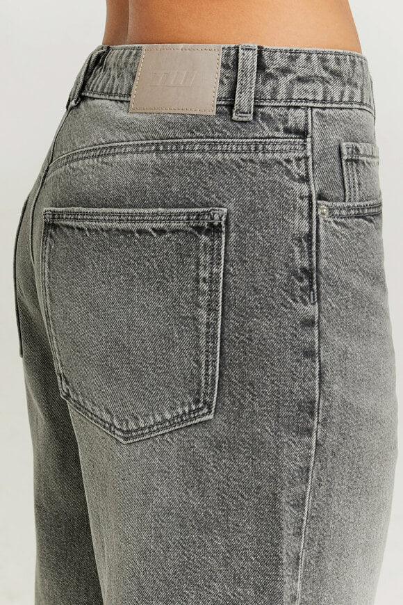 Jeansshorts - Grey Denim