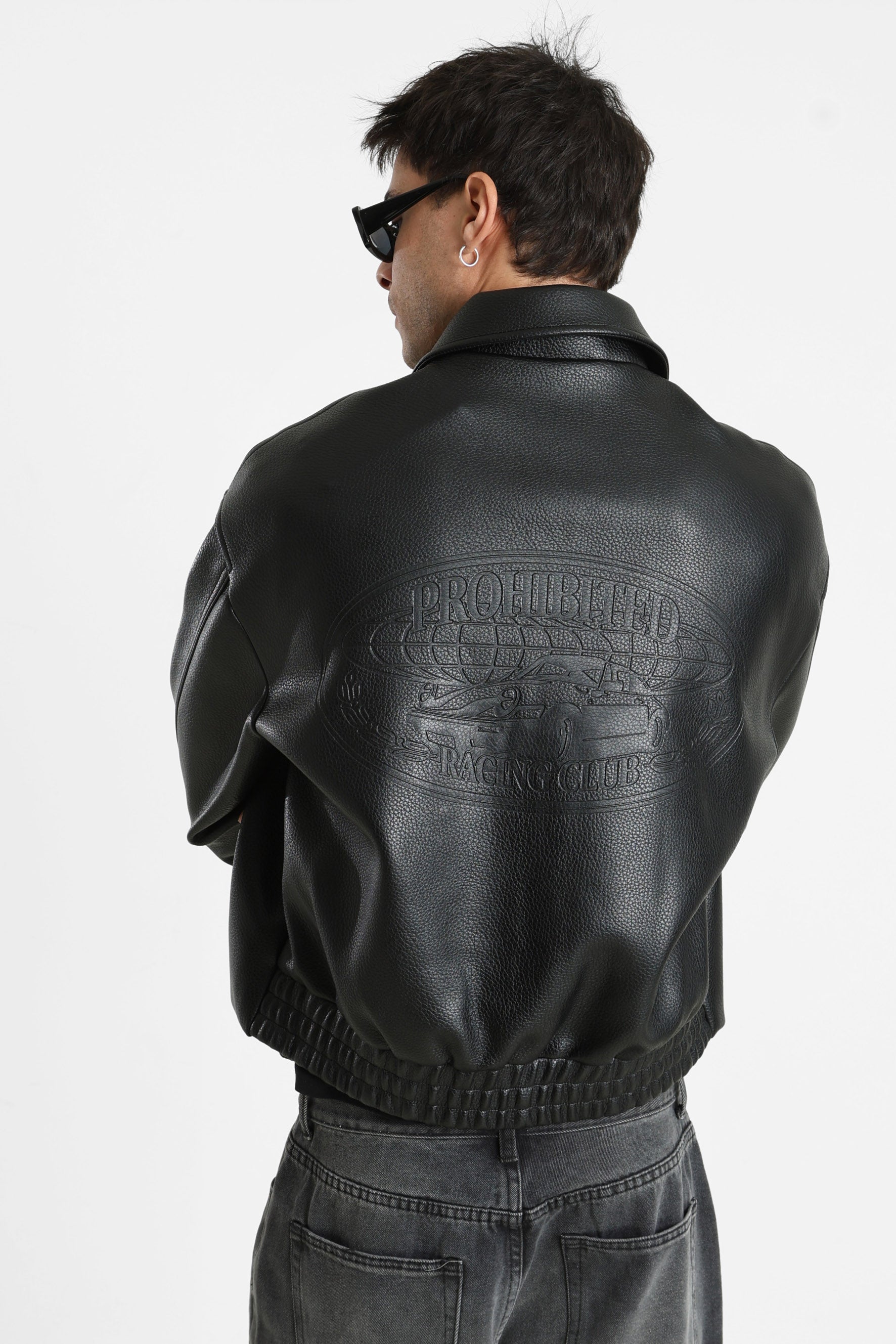 Speedhunter Kunstlederjacke - Black