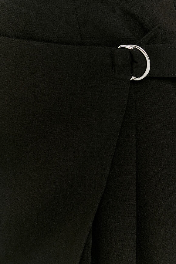 Kurzer Overall - Black