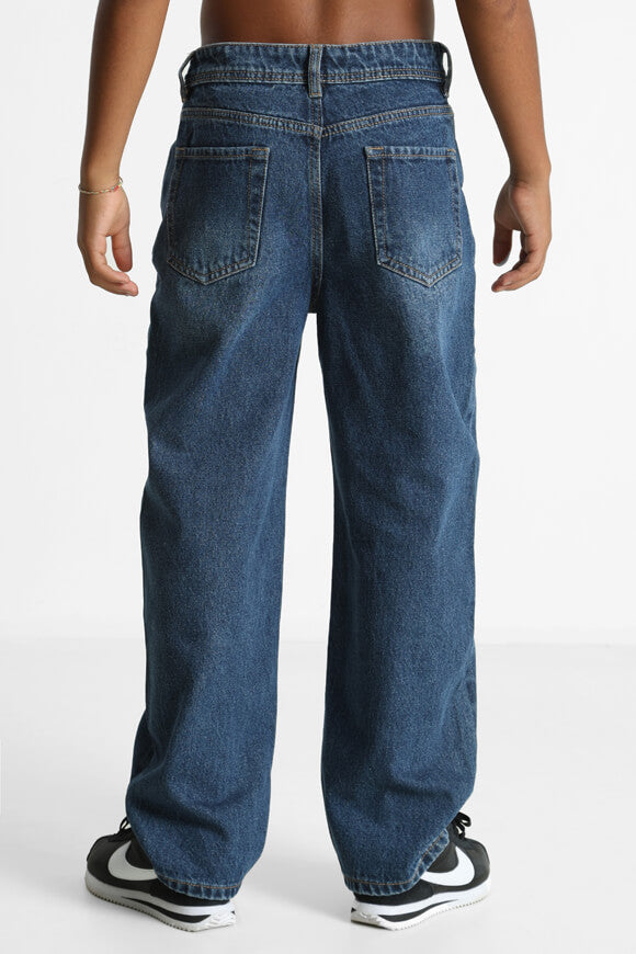 Baggy Fit Jeans - Dunkelblau Denim