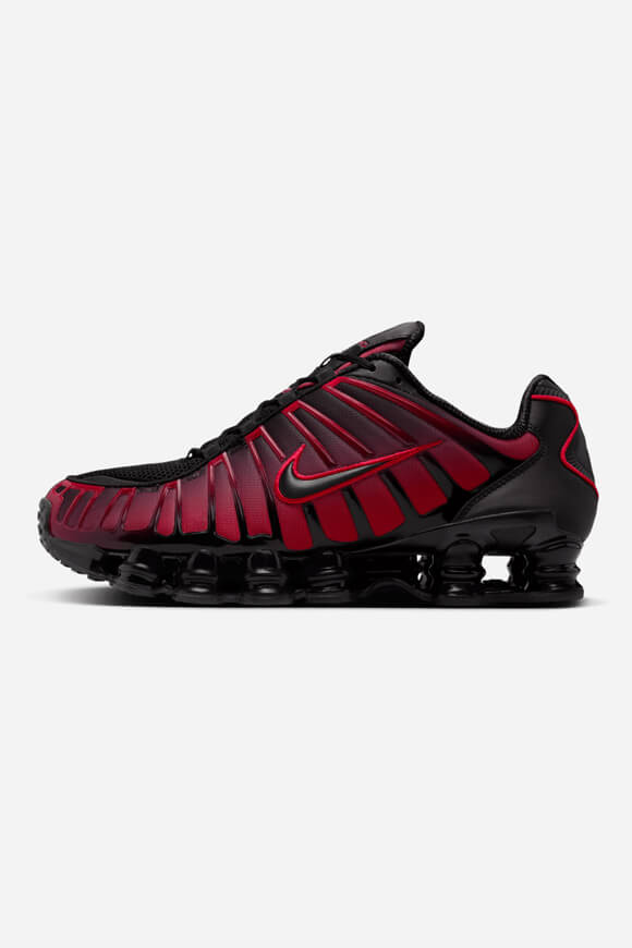 Shox TL Sneaker - University Red + Black