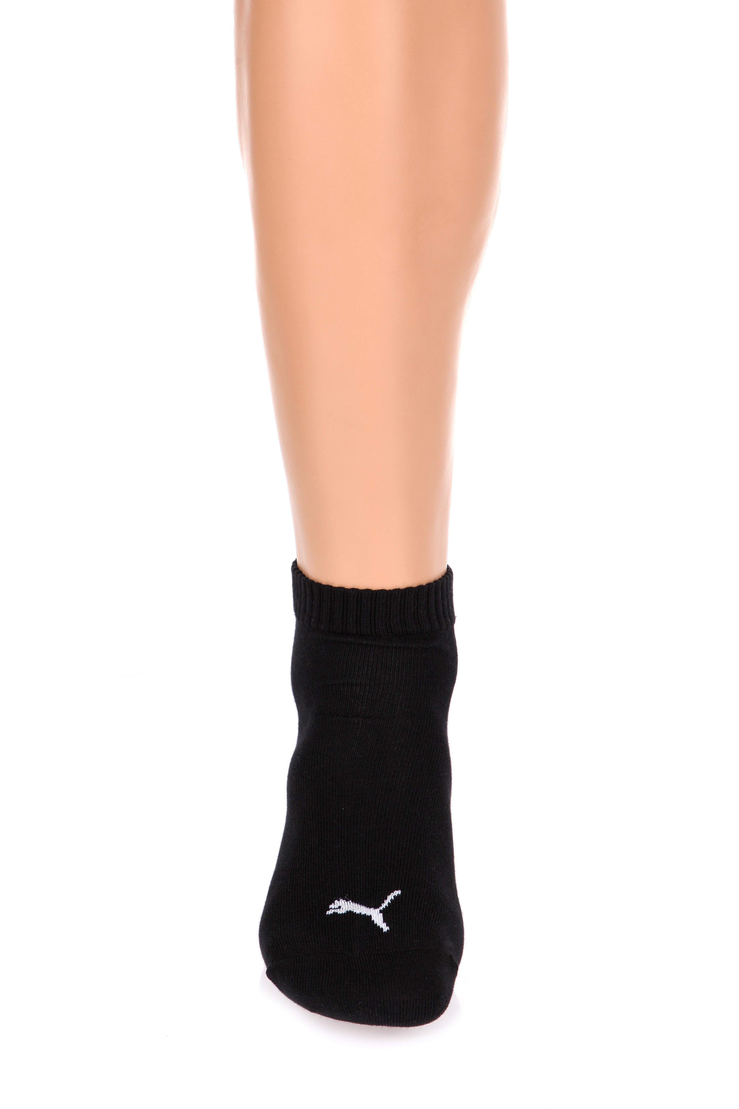 Dreierpack Socken - Weiss + Hellgrau + Schwarz