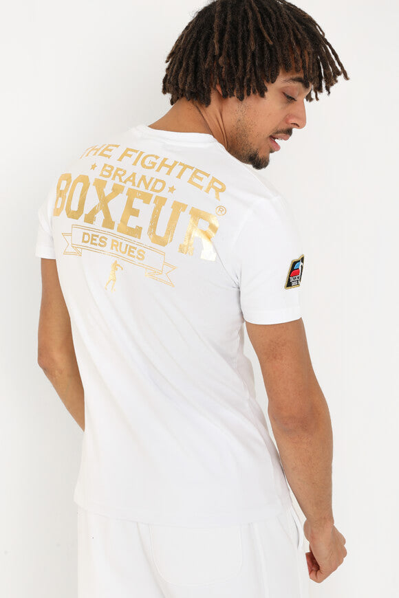 T-Shirt - White + Gold