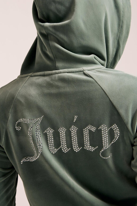 Madison Samt Crop Jacke - Chinois Green