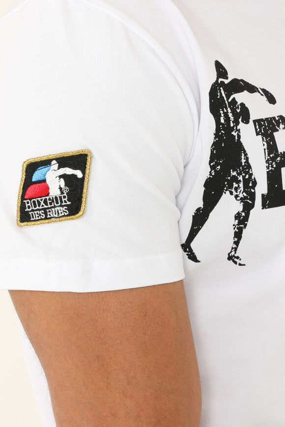 T-Shirt - White + Black