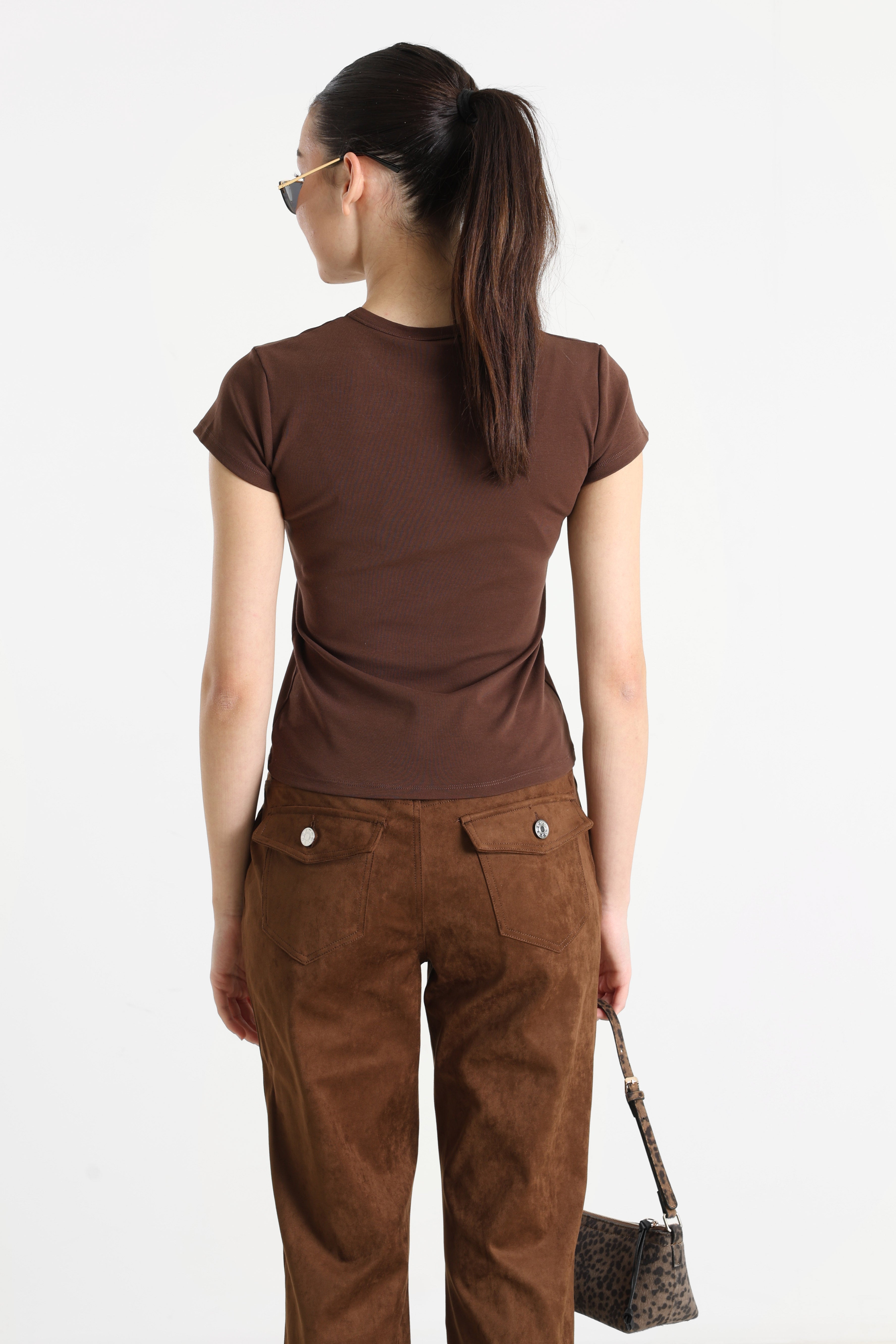 T-Shirt - Braun