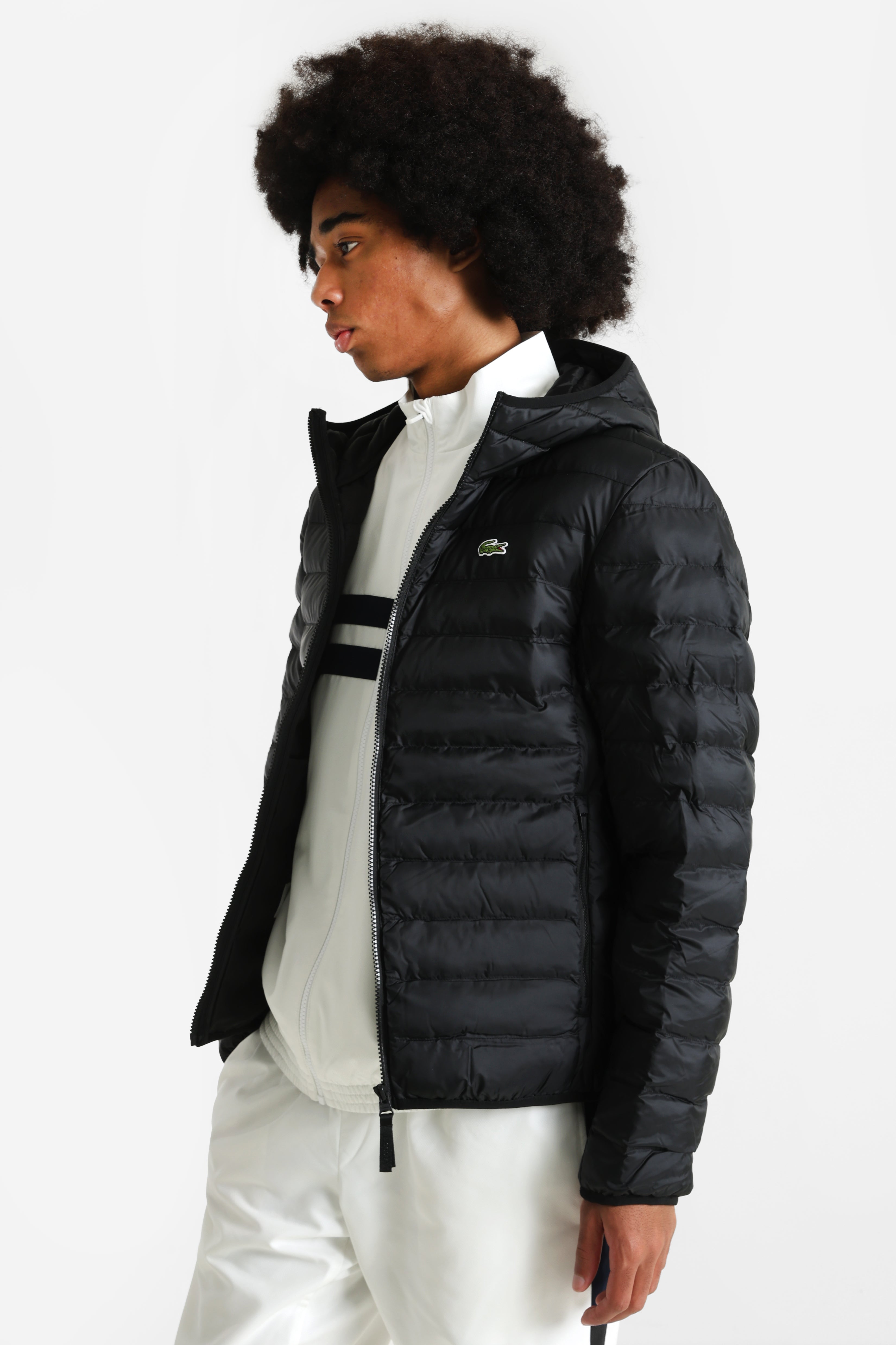 Gesteppte Jacke - Black