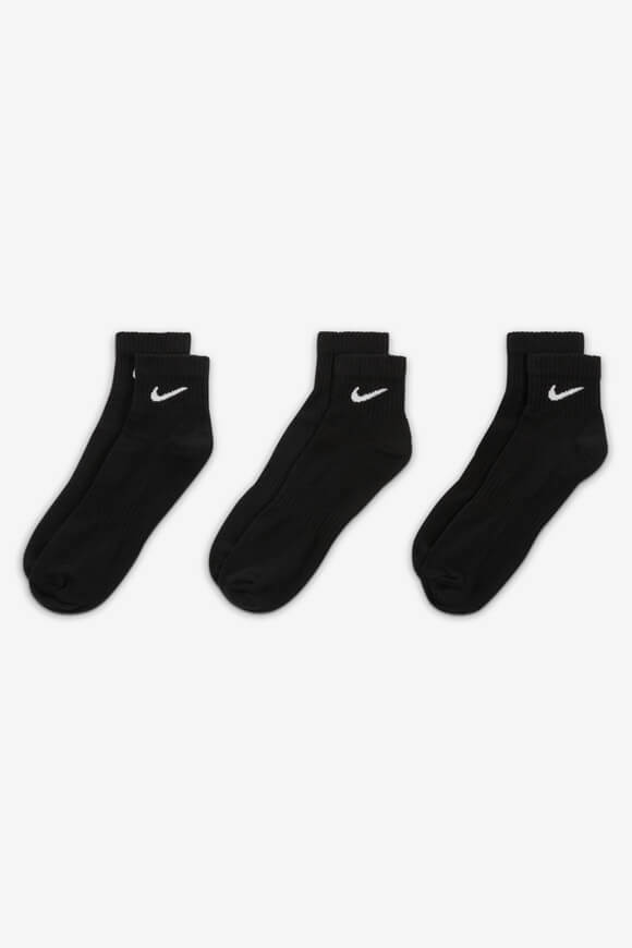 Dreierpack Socken - Schwarz