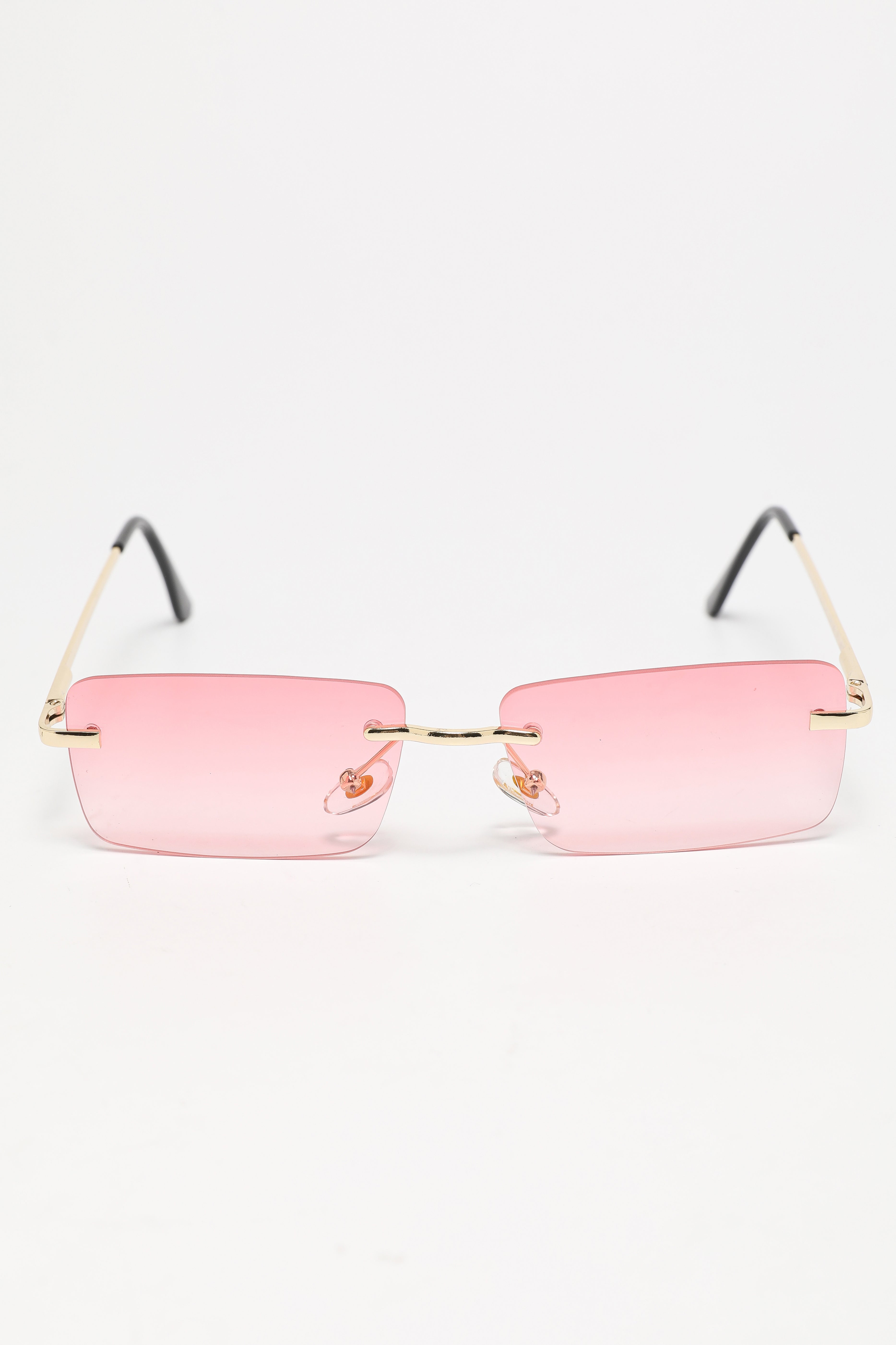 Brille - Gold + Pink