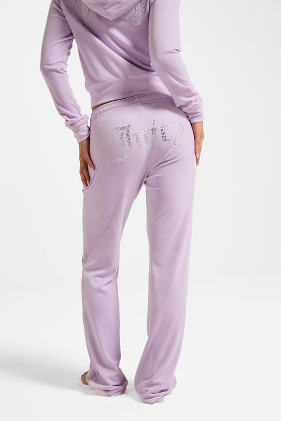 Tina Samt Hose - Pastel Lilac