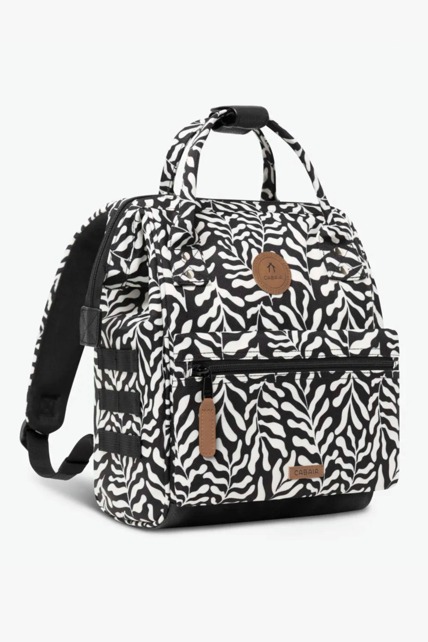 Luanda Rucksack 12L - Black + White