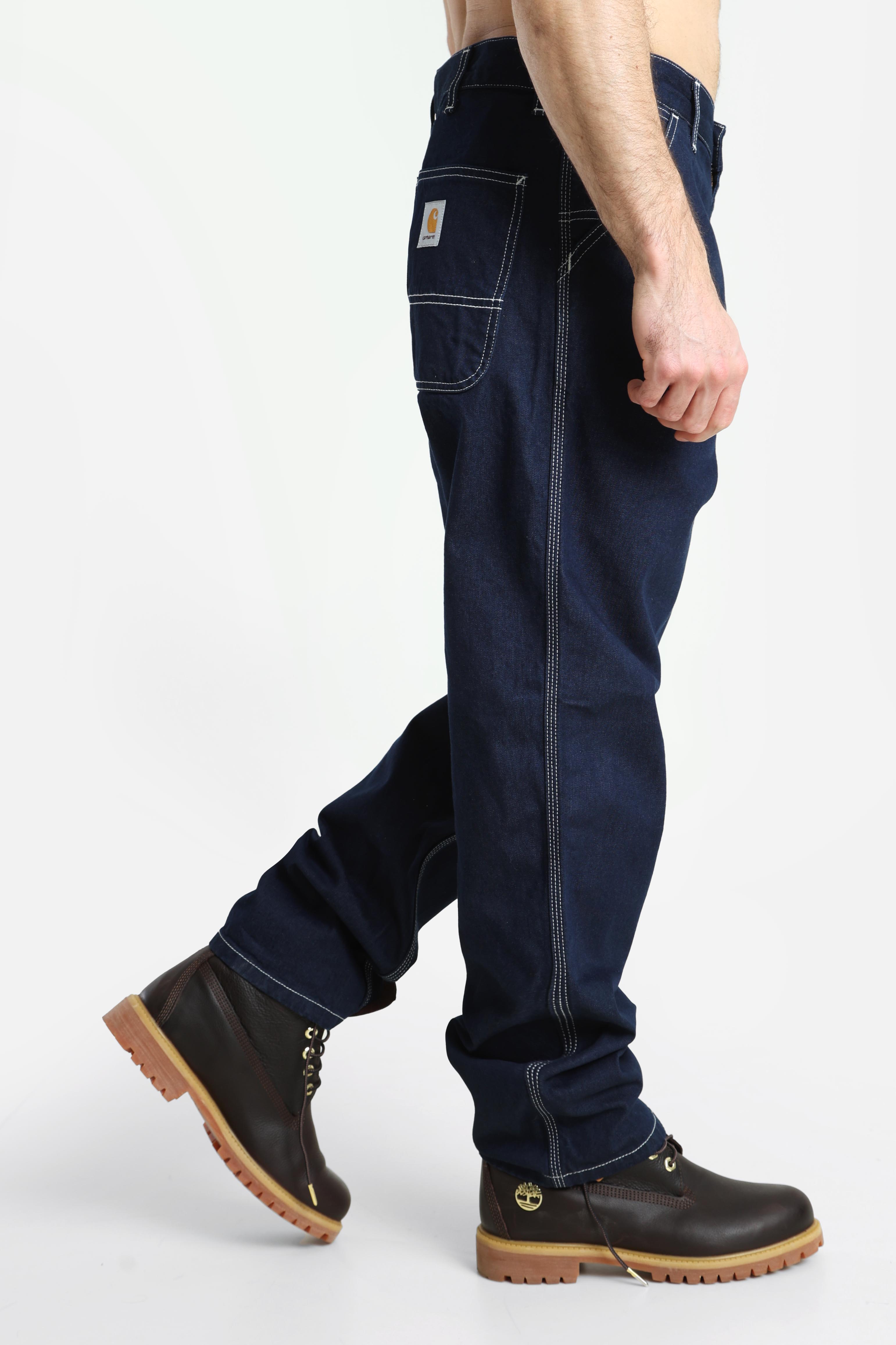 Relaxed Straight Fit Jeans L32 - Blue One Wash