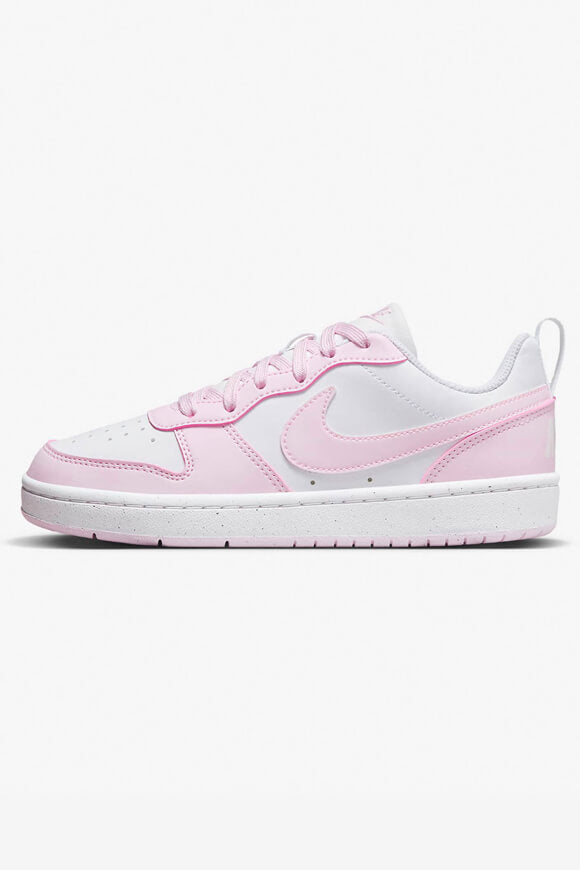 Court Borough Recraft Sneaker - White + Pink Foam