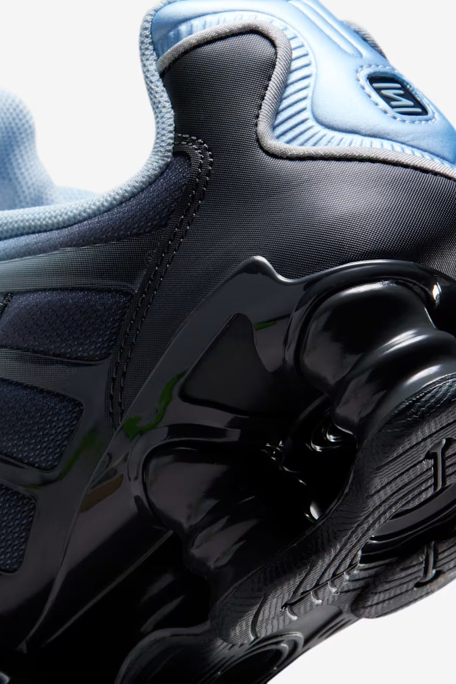 Shox TL Fade Sneakers - Blue Tint + Metallic Silver