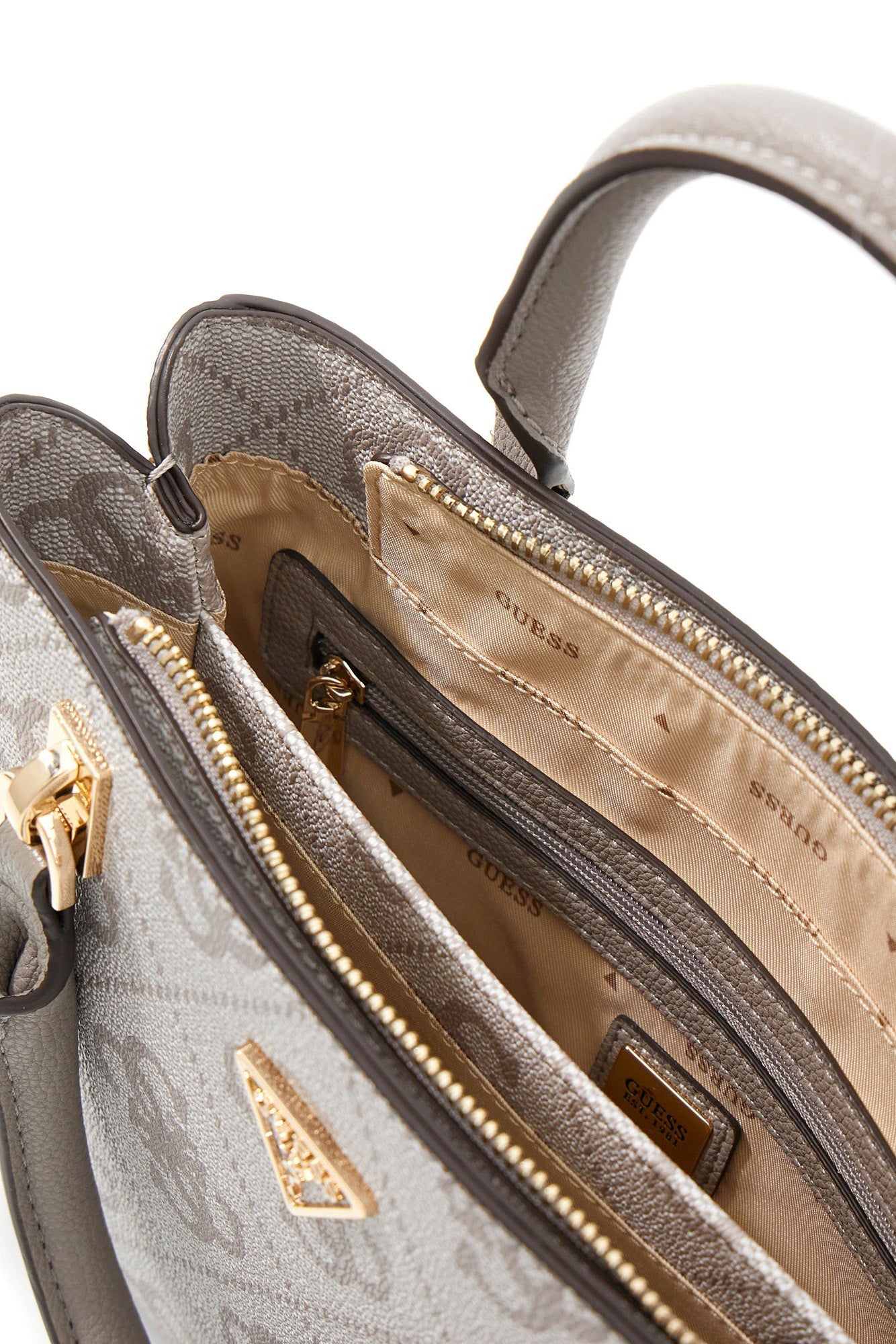 Noelle II Hand- / Umhängetasche - Dark Taupe