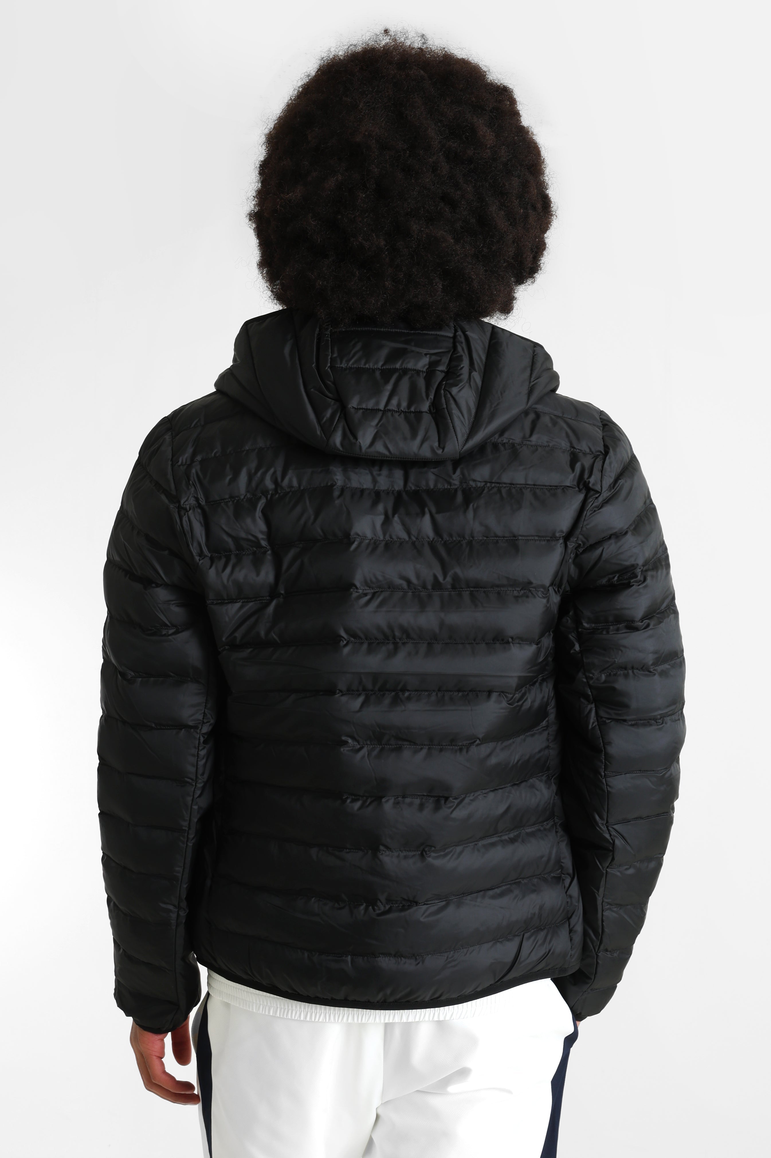 Gesteppte Jacke - Black