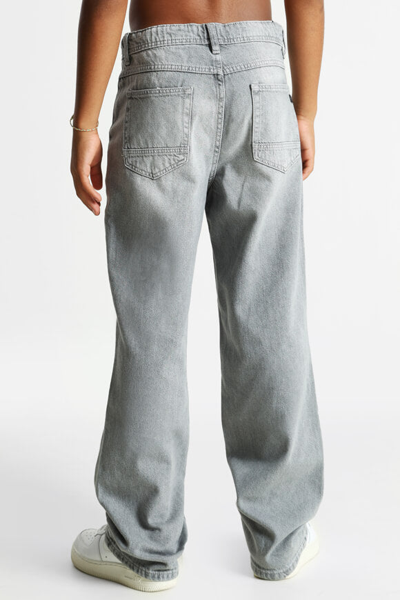 NKMYRAN Straight Fit Jeans - Light Grey Denim