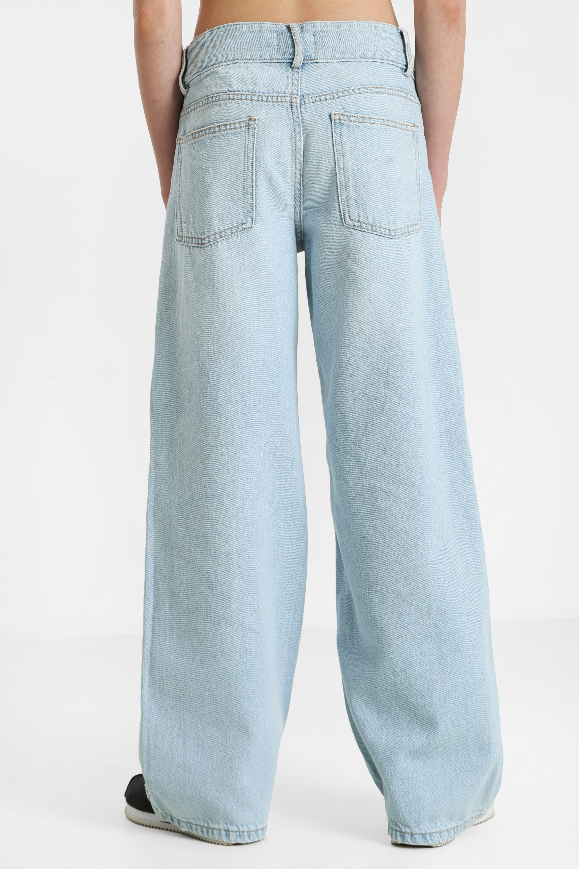 KOGMOTT Wide Leg Jeans - Light Blue Denim