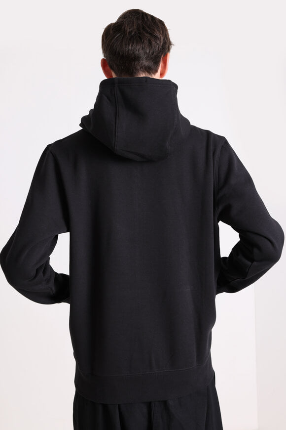 Kapuzensweatjacke - Schwarz