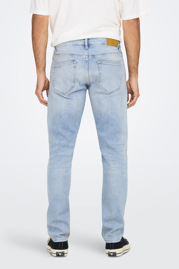 Weft Regular Fit Jeans L32 - Light Blue