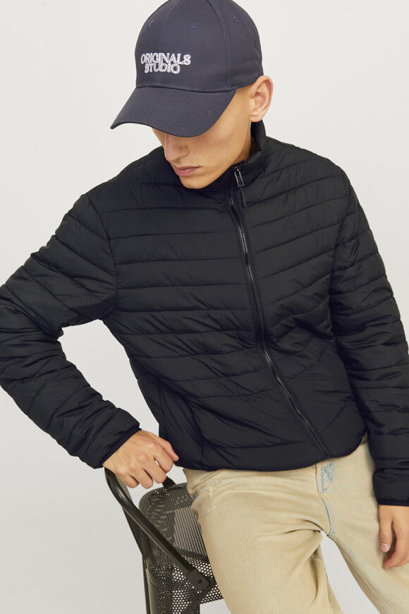 JJESTATE Leichte Gesteppte Jacke - Black