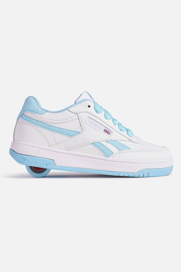 Club C Sneaker - White + Light Blue