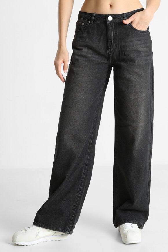 Baggy Jeans - Used Schwarz
