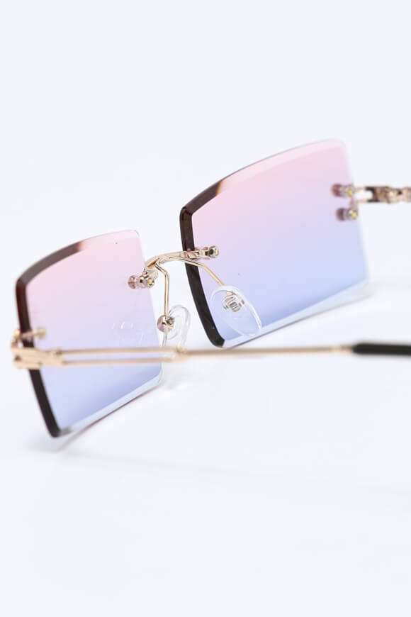 Sonnenbrille - Gold + Rose + Blue