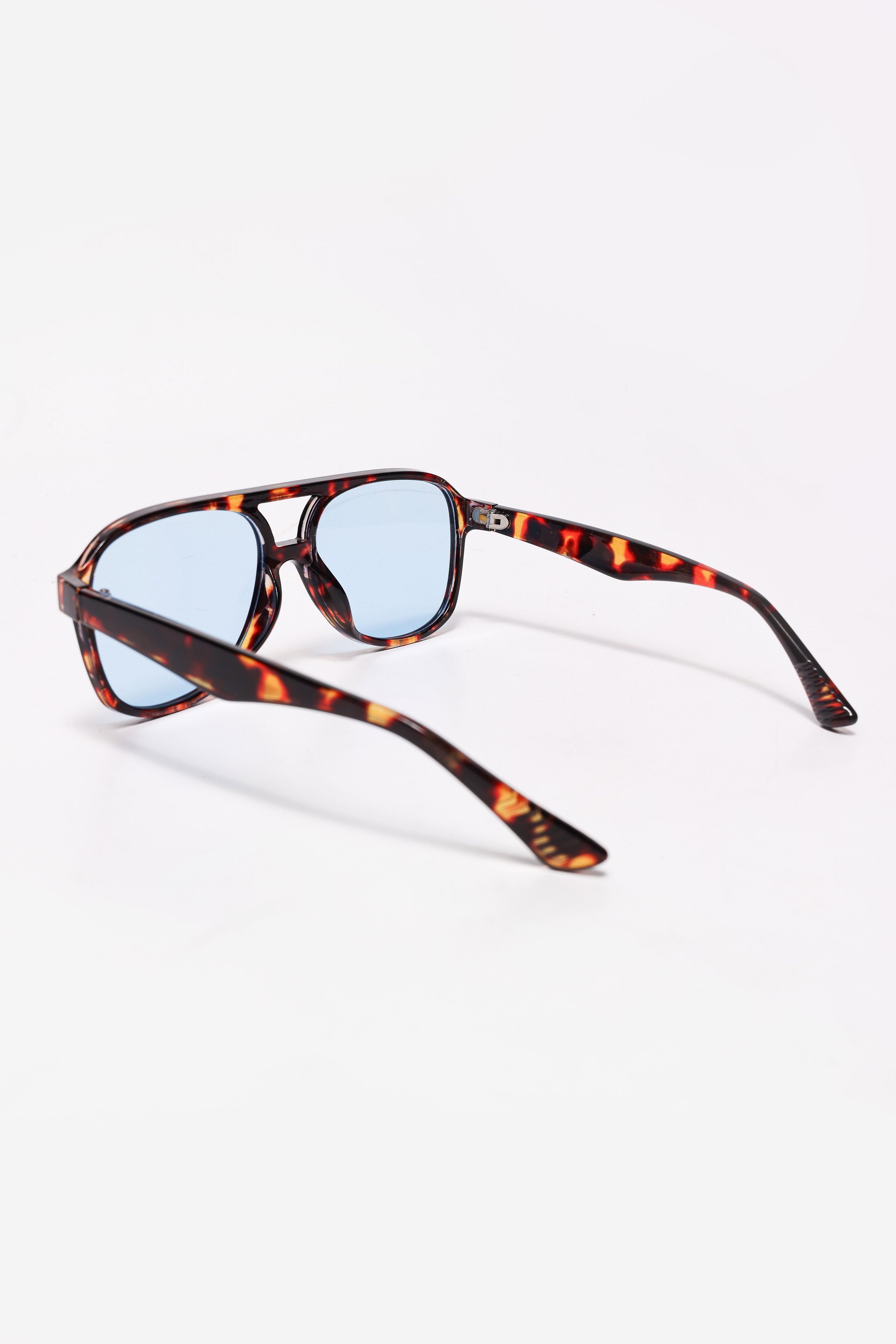 Brille - Leopard + Blue