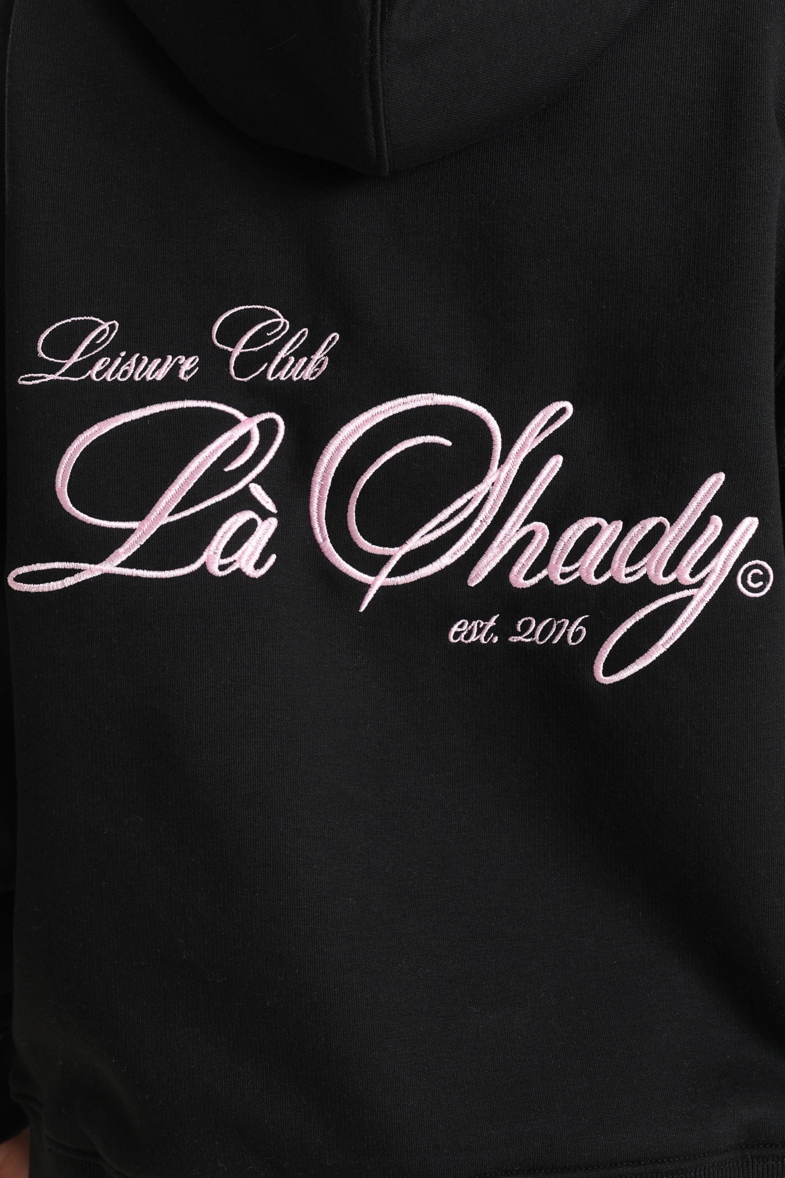 Oversize Kapuzensweatshirt - Schwarz