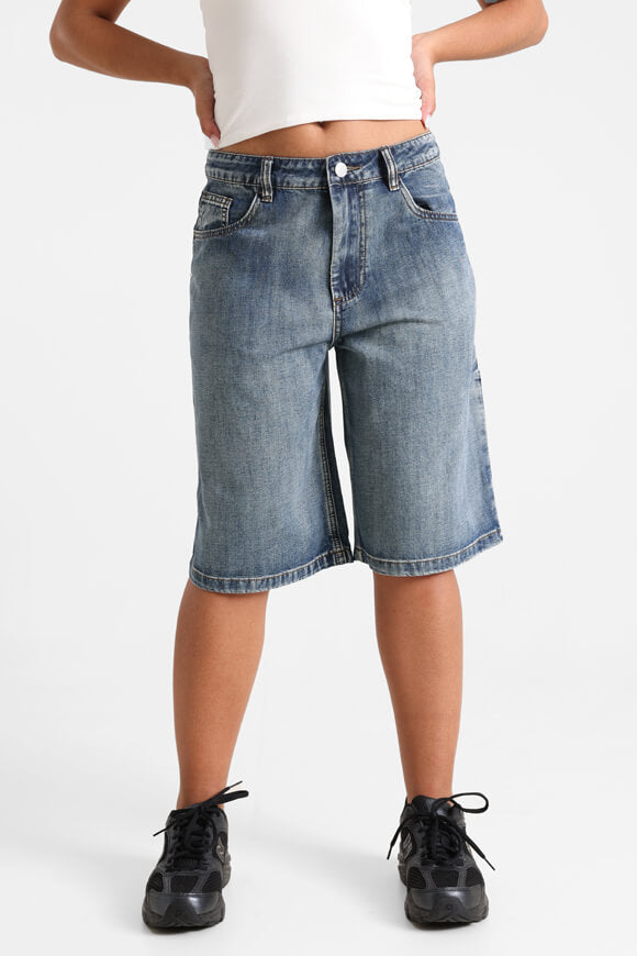 Jeansshorts - Dunkelblau
