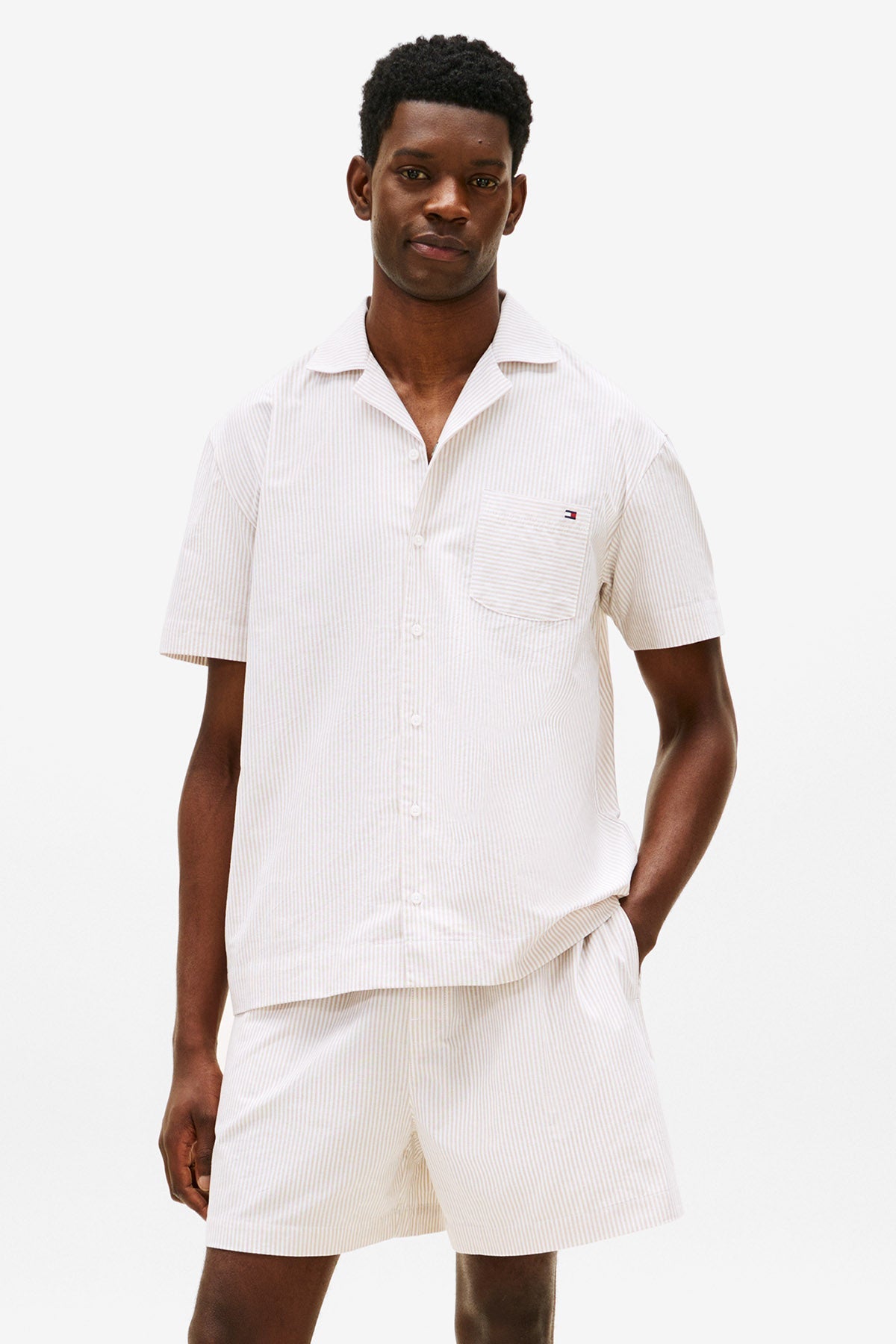 Woven Hemd - Caramel Oxford