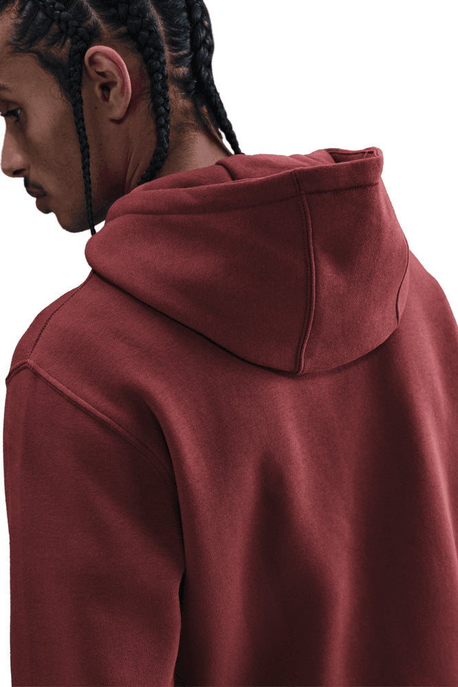 Sportswear Club Kapuzensweatjacke - Dark Team Red