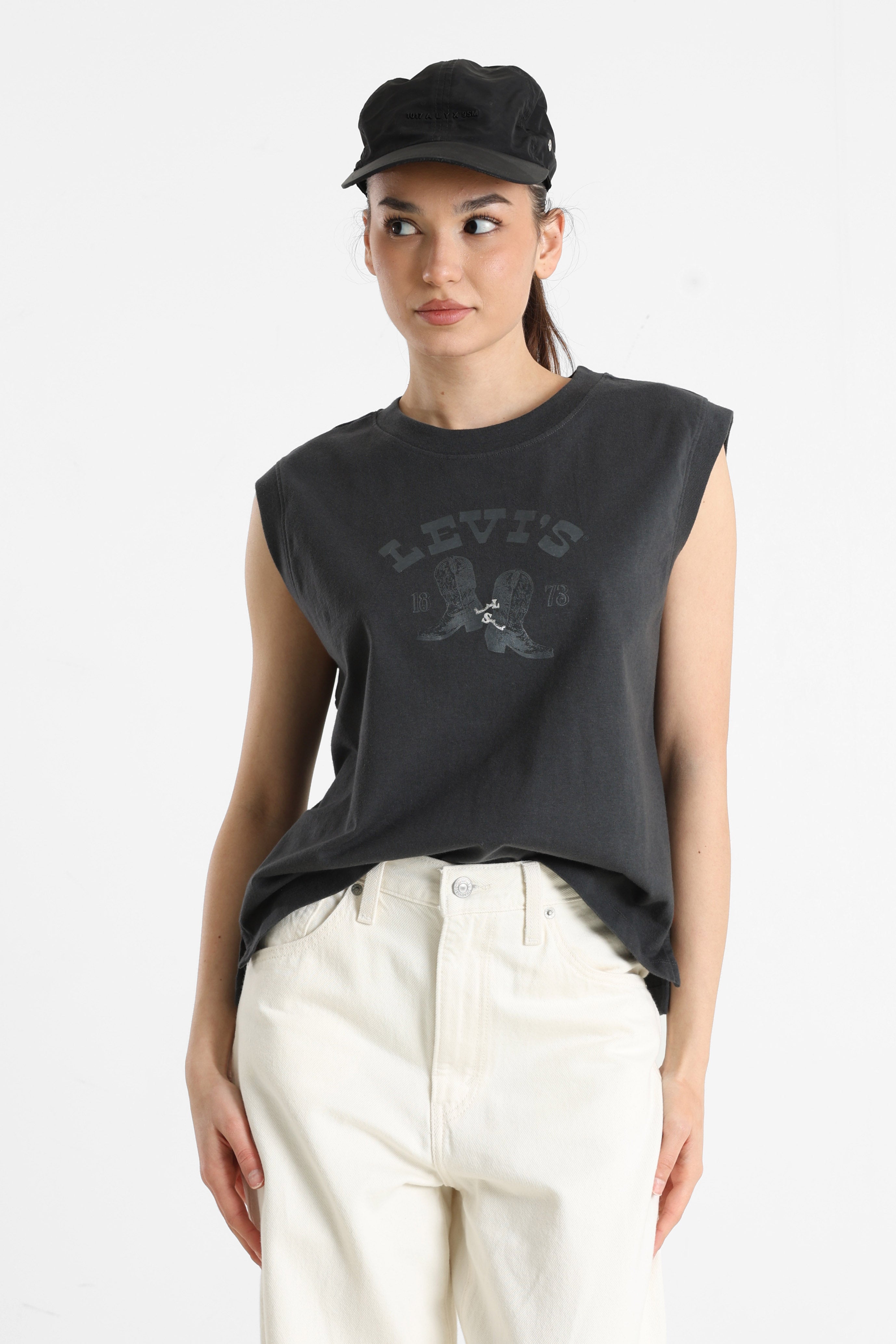 Oversize Tanktop - Anthracite