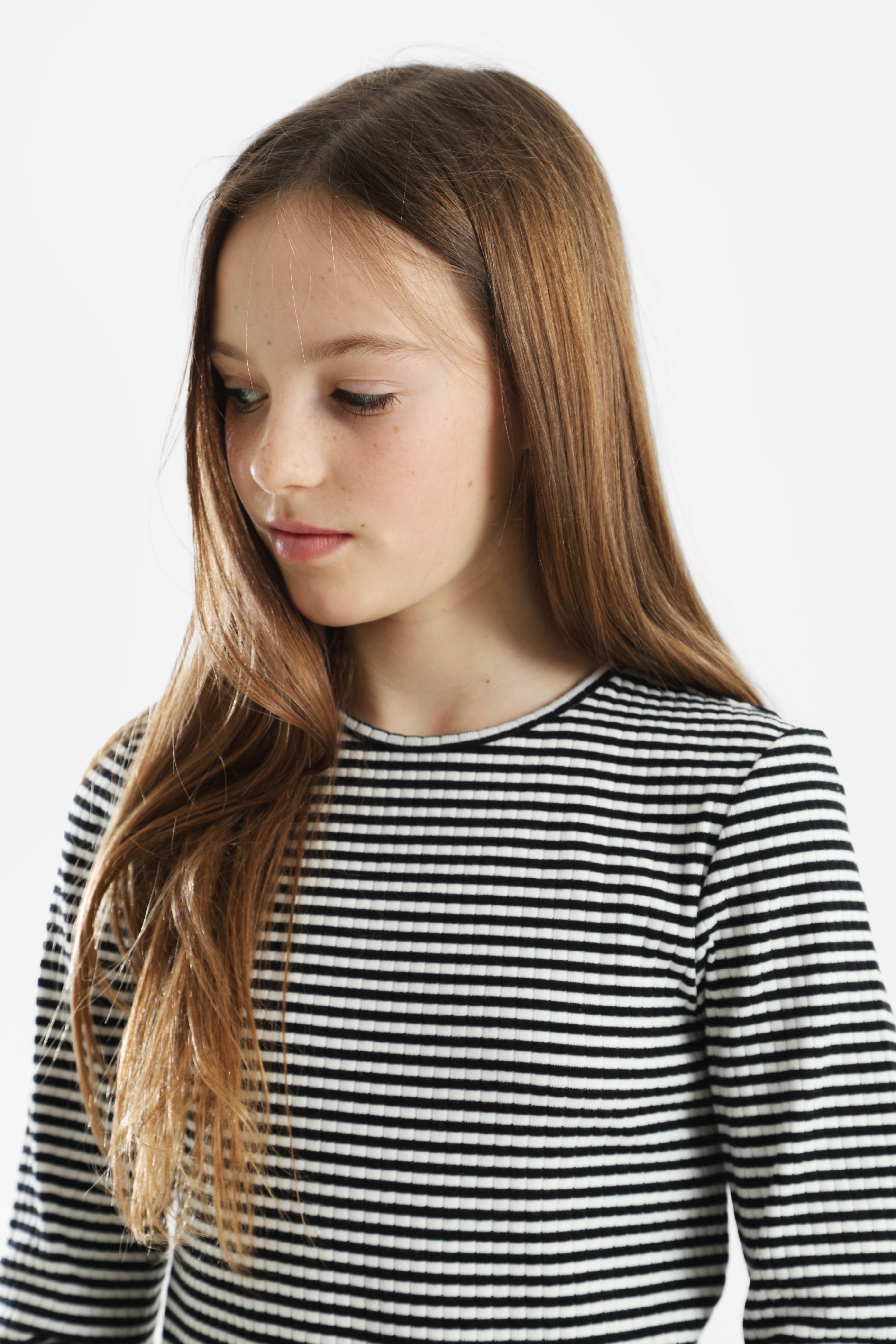 KOGDIXI Langarmshirt - Black + Cloud Dancer