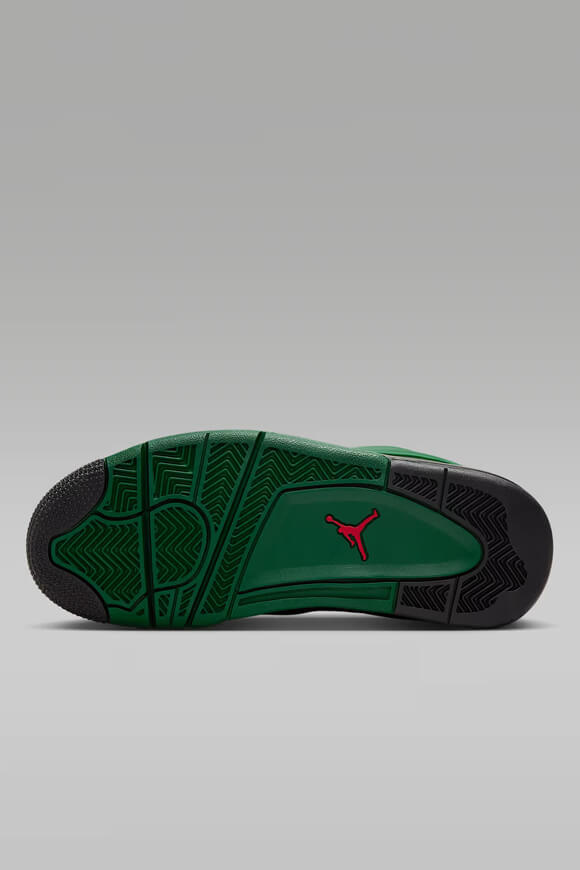 Air Jordan 4 RM Sneaker - Black + Varsity Red + Gorge Green