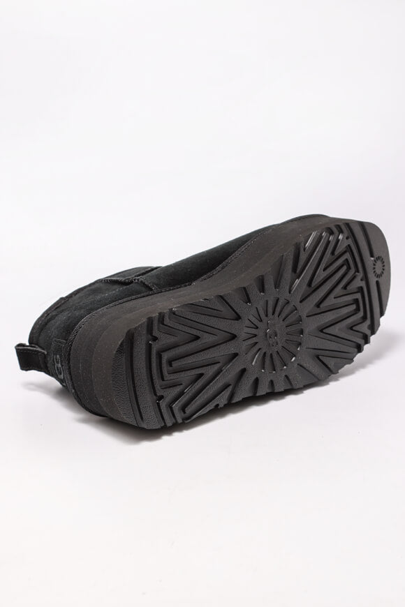 Classic Ultra Mini gefütterte Plateau Stiefelette - Black