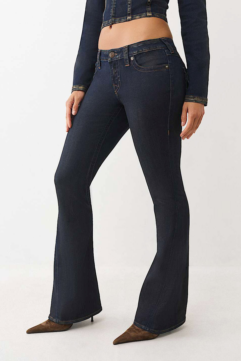 Joey Bootcut Jeans - Shimmer Dust