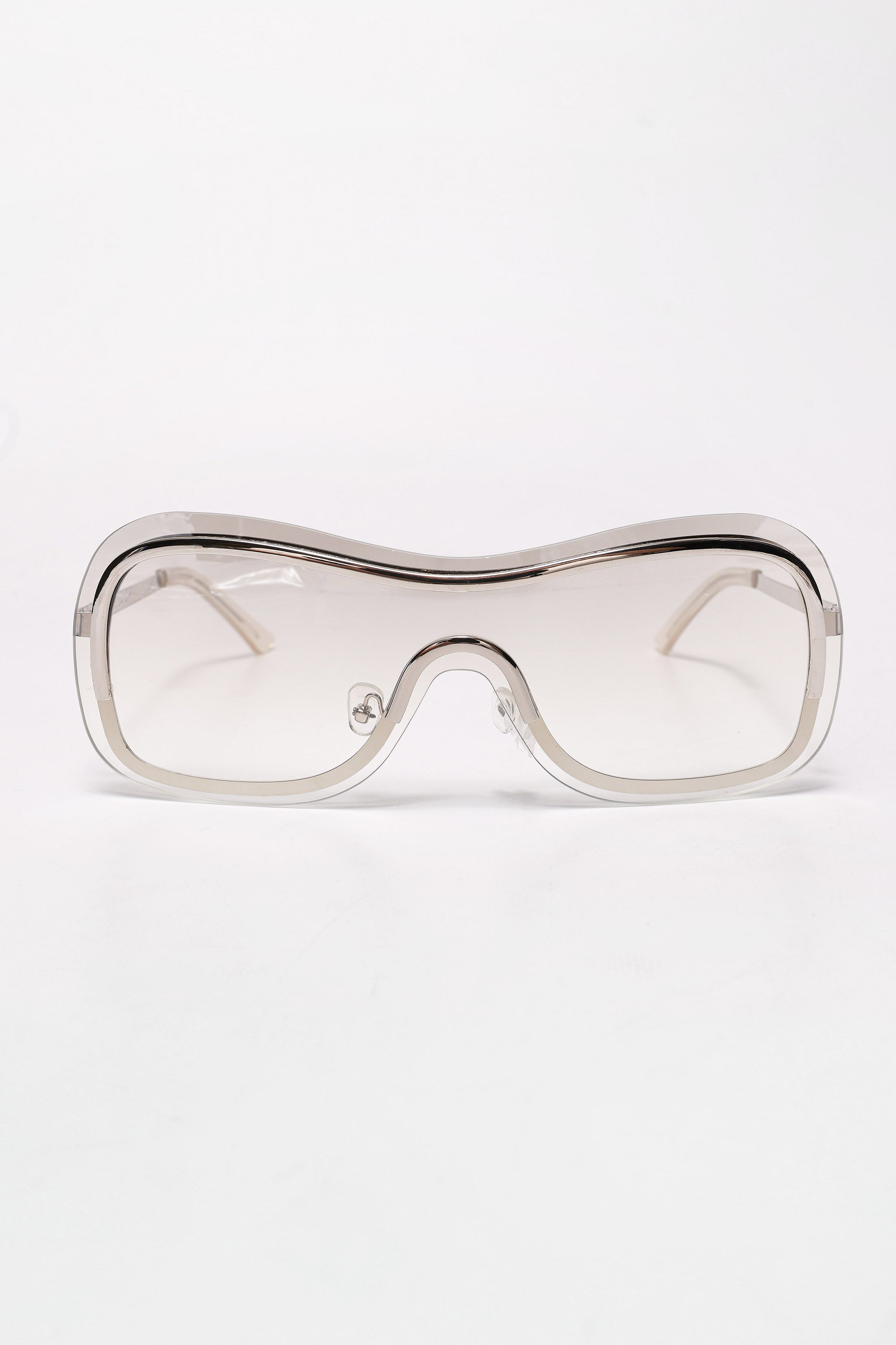 Brille - Silver + Clear