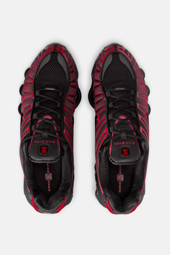 Shox TL Sneaker - University Red + Black
