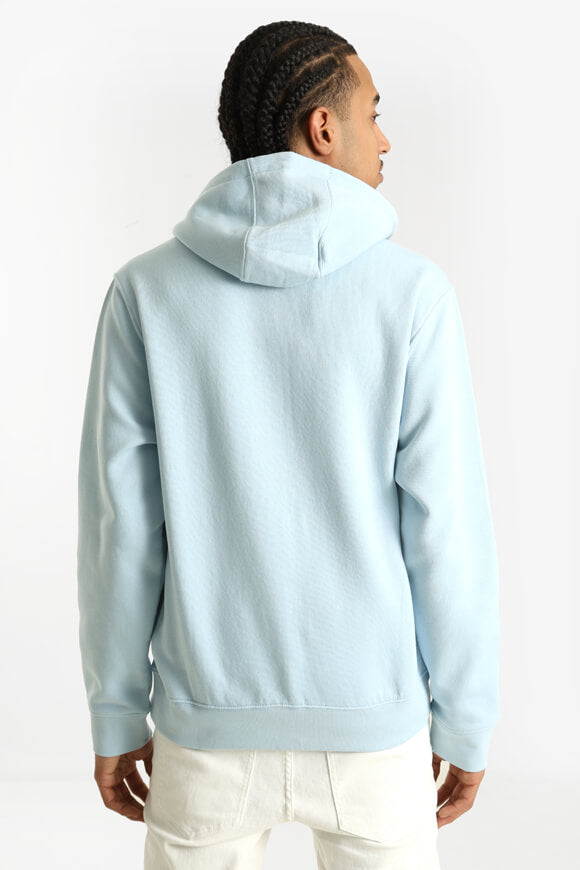 Kapuzensweatjacke - Hellblau