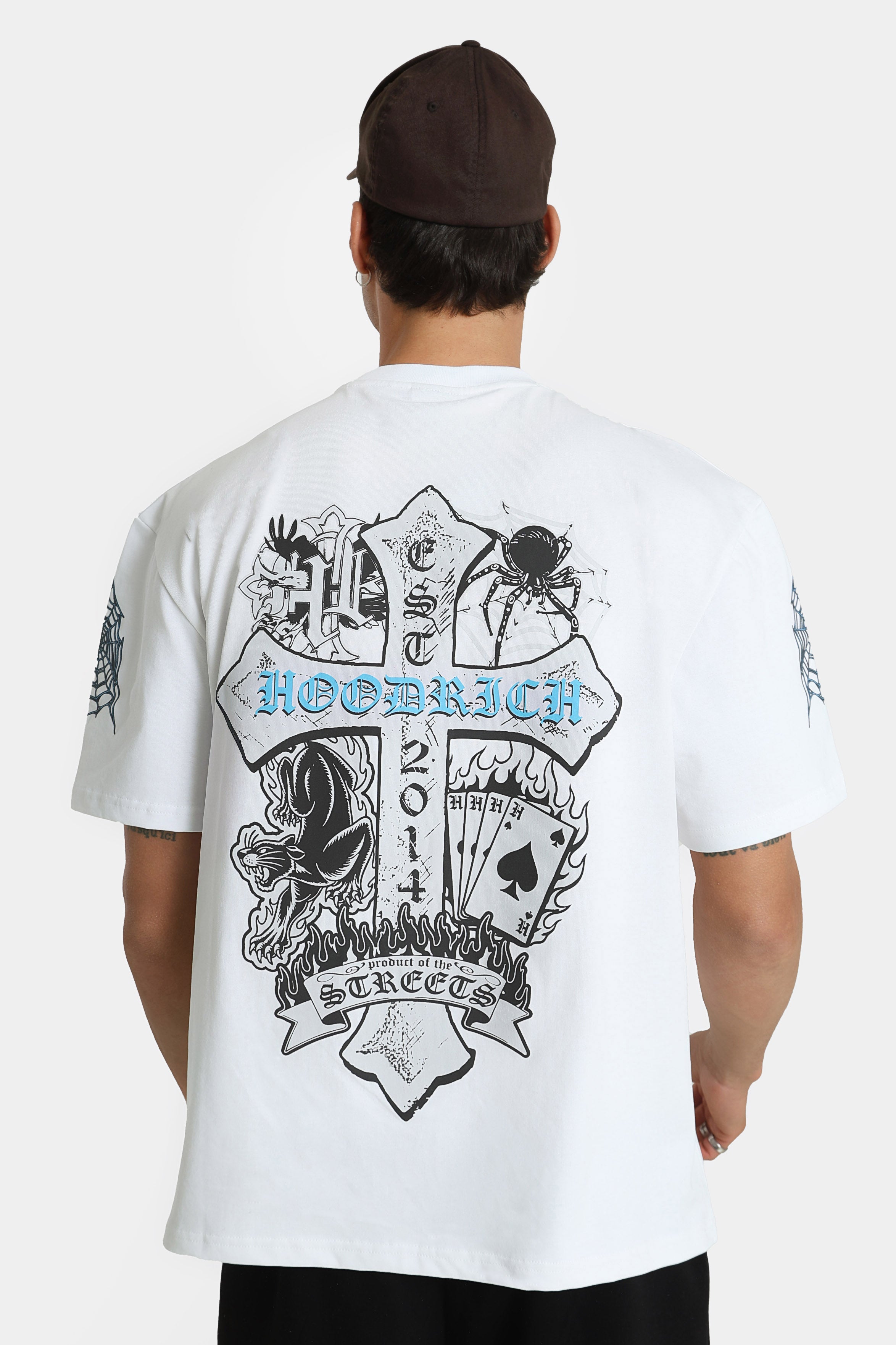 Cross Oversize T-Shirt - White