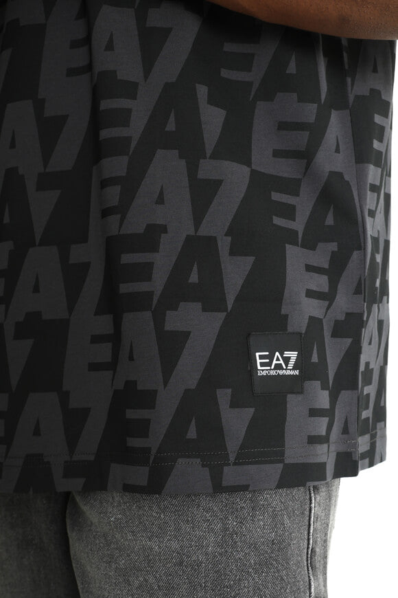 T-Shirt - Black + Asphalt