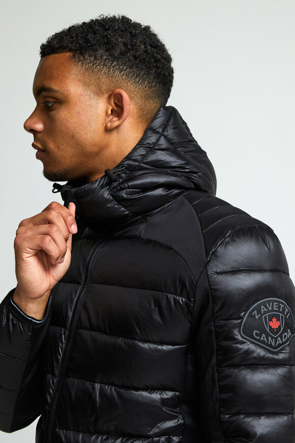 Terosso Gesteppte Jacke - Jet Black