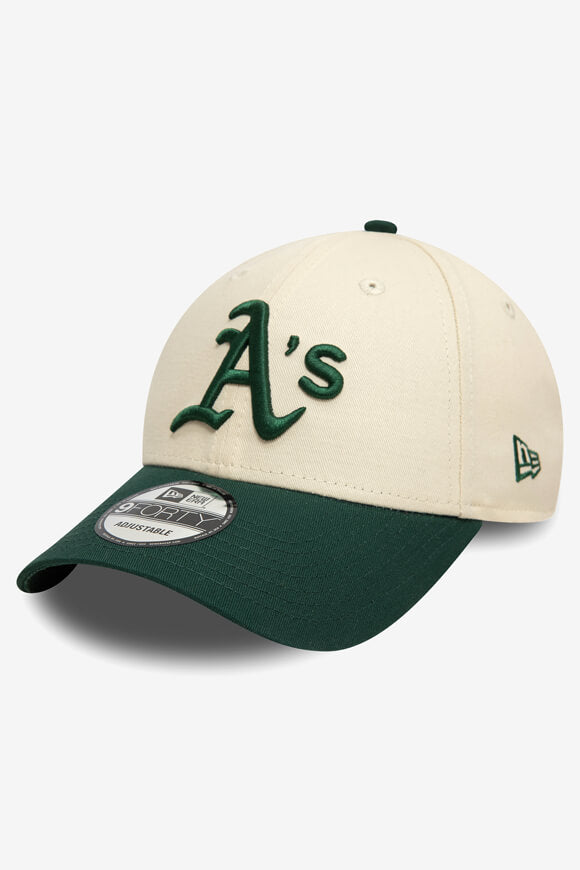 9Forty Cap / Strapback - Stone + Green