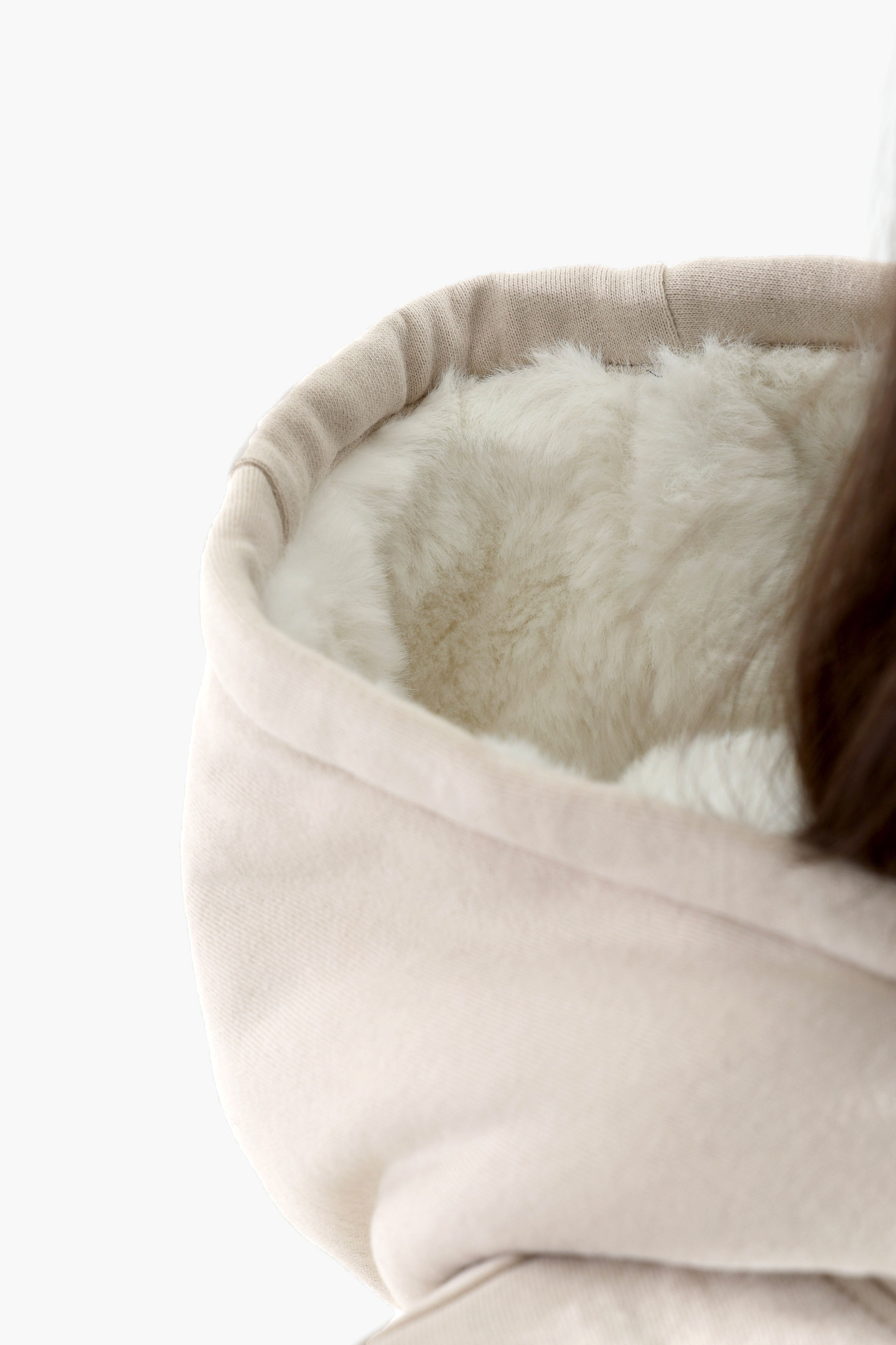 Remi Kapuzensweatshirt - Light Beige